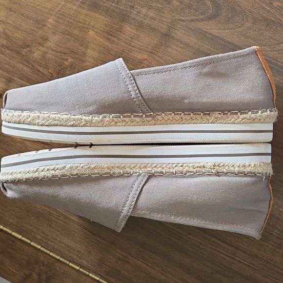 Bobs Breeze memory foam slip on Espadrille Woven Skecher 8 Spring Comfy Business - Picture 9 of 16